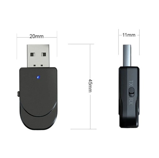 Vysielač Bluetooth 5 Adaptér Prijímač Vysielač