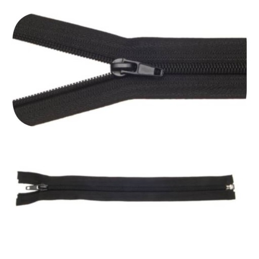 Zips 75cm Čierna 5ks MIKINA Zips