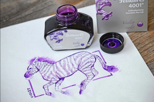 Fialový atrament 30ml PELIKAN PN311886