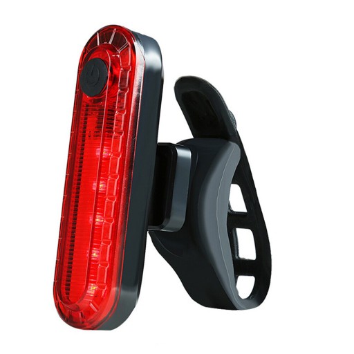 LED ZADNÁ BICYKLE LAMPA USB OSVETLENIE NA BICYKEL
