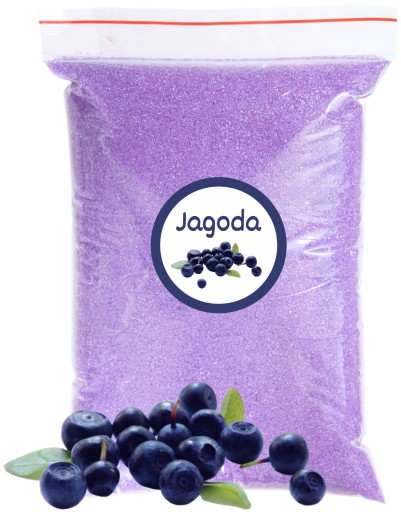 Berry Cukrová vata Cukor 1kg Purple Berry Colorful Dry