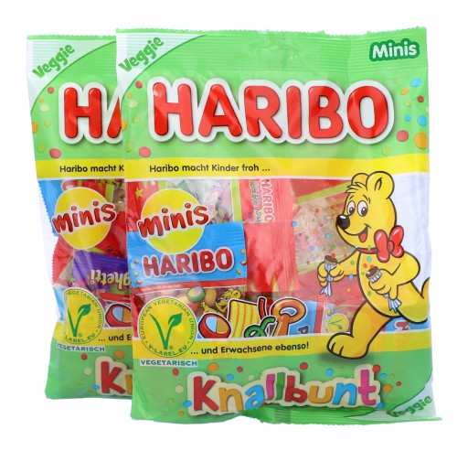 HARIBO MINI Knallbunt ovocné želé MIX chutí