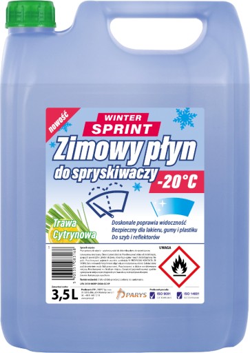 ZIMNÁ KVAPALINA DO OSTREKOVAČOV -20C CITRUSOVÁ TRÁVA 3,5L