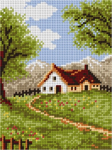 Plátno 15x20 Ariadna 2001 na krížikový steh - S POTLAČOU
