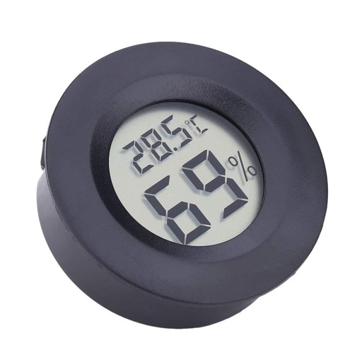 813 Teplomer + vlhkomer LCD -50 až 110°C okrúhly