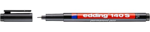 Jemná linka OHP Edding 140S, čierna