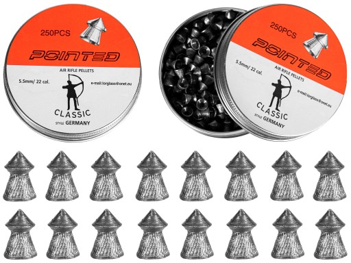 Diabolo Classic Pointed Boxer pelety 5,5 mm 250 ks.