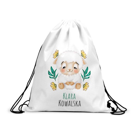 Taška na batoh do škôlky na topánky Meno OVCE