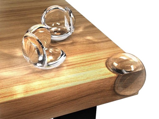 SILIKÓNOVÁ OCHRANA Priehľadné kryty rohov, 4 kusy