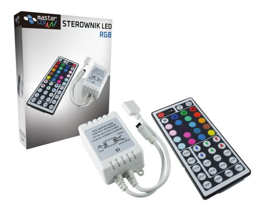 RGB PILOT ovládač pre 12V IR LED pásy