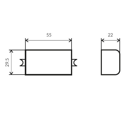 NAPÁJACÍ ZDROJ PRE MINI PLECHOVKU LED PÁSKY 12V 6W IP20