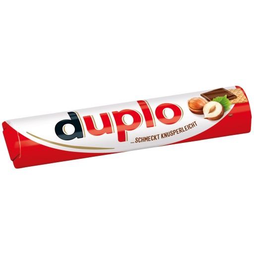 Orieškové tyčinky Ferrero Duplo Oblátky v mliečnej čokoláde 91g deti
