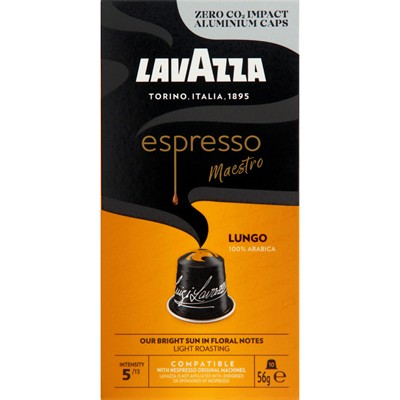 Kávové kapsuly Nespresso Lavazza Maestro Lungo 10