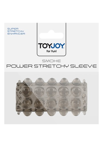 TOYJOY TPE návlek na penis, sivý