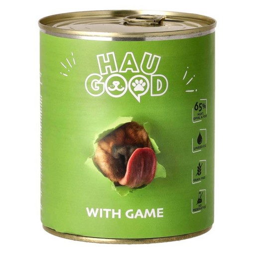 Hau Good Mokré krmivo s divinou pre psov 800 g