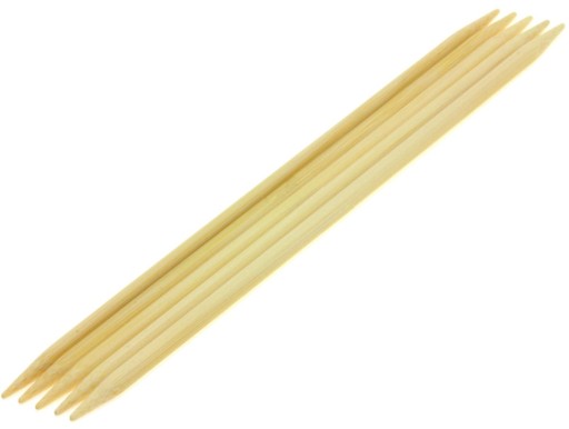 PONOŽKOVÉ IHLY BAMBUSOVÉ 5 ks - 6 mm