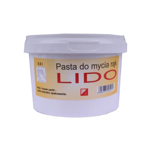 LIDO pasta na umývanie rúk 0,5l BOZP dielňa SKVELÁ