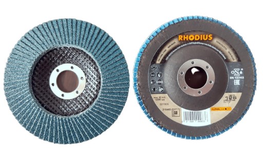 Lamelový brúsny kotúč 125/60 RHODIUS 210483