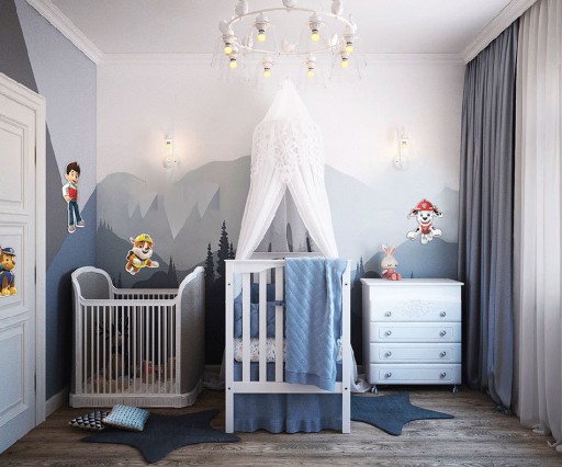 PENOVÁ NÁLEPKA Nickelodeon Paw Patrol Marshall