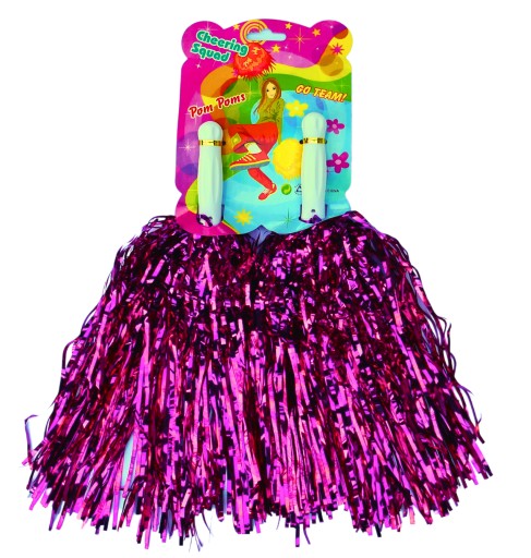 * 2 ks CHEERLEADER POMPONS CHEERLEADER