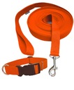 Tréningové vodítko 10m/2,5cm - M obojok