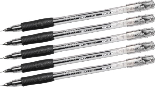 RYSTOR FUN GEL G 032 BLACK GEL PEN x 5