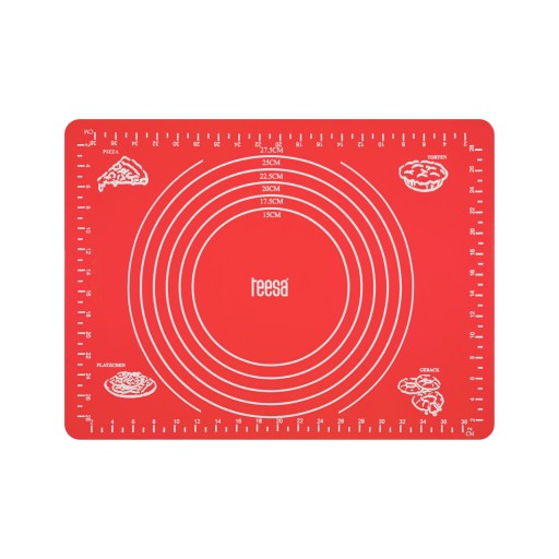 Silikónová doska 40x30 cm červené odmerky Teesa