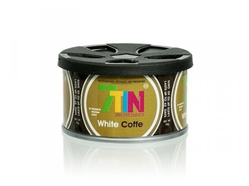 7TIN White Coffee - vôňa do auta v plechovke Autokozmetika