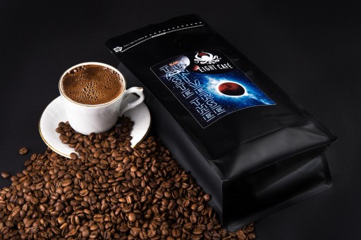 Zmes čerstvo pražených kávových zŕn Taste The Universe 50G pre kávovar na espresso