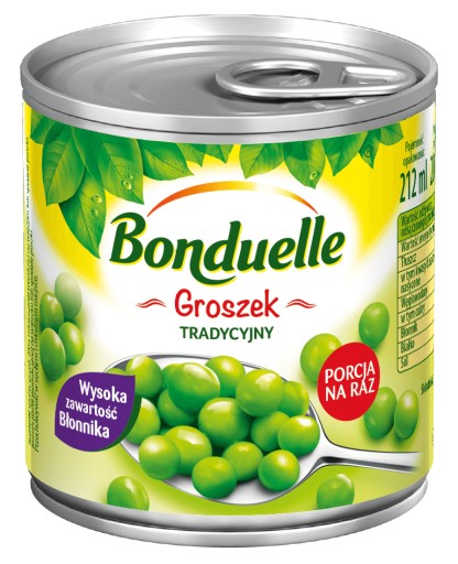 BONDUELLE Tradičný hrášok 200g