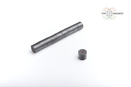Cylindrický feritový magnet MW 12x10 F30 10 ks.