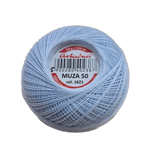 Cordonka MUZA 50 ARIADNA 550m/50g 1621 modrá