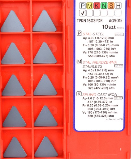 VIACLAPEĽOVÉ VLOŽKY TPKN 1603PDR AG9015
