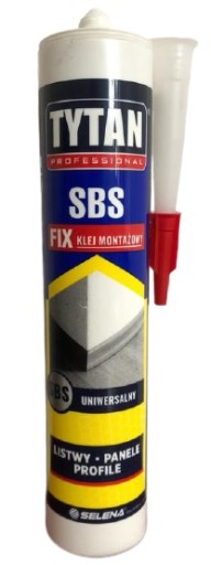 TYTÁNOVÉ MONTÁŽNE LEPIDLO 290ML SBS FIX ŽLTÉ