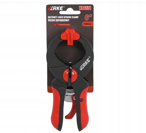 SPRING RATCHET stolárska svorka 150mm VERKE