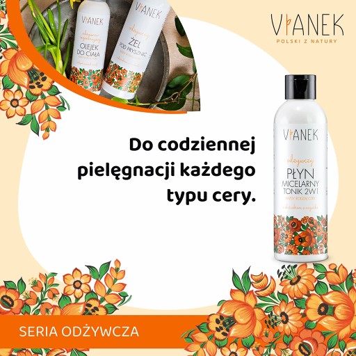 VIANEK Výživné tonikum a micelárny fluid 2v1