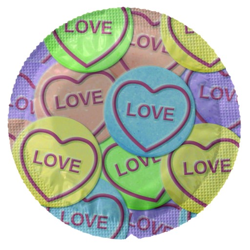 EXS Love Heart klasické kondómy 25 ks.