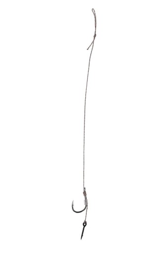 MF RIG - S IHLOU - ostnatý háčik č.4 / oplet: 0,16mm/10cm - balenie 8ks