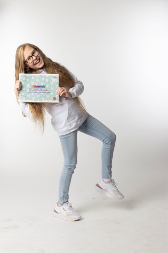 Farebná podložka na kreslenie A4, 14 listov, pastelové farby, Hejka, to je séria Lenka