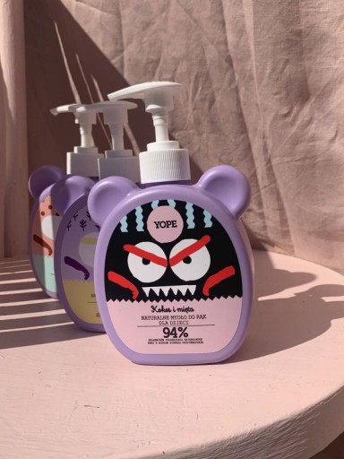 Yope prírodné tekuté mydlo pre deti kokosová mäta 400 ml