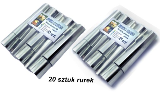 FORMY MALÁ RÚRA RÚRA SO KRÉMOM 7 CM 20 KS
