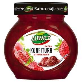LOWICZ JAHODOVÝ DŽEM 240G