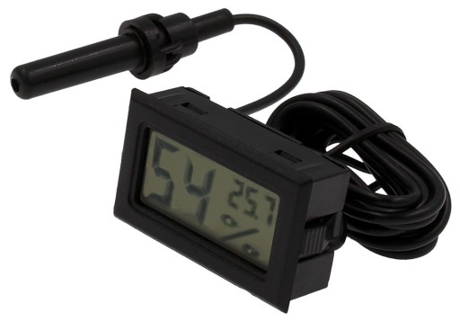 Digitálny elektronický teplomer vlhkomer so sondou