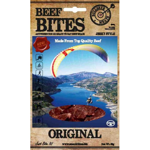Bullseye Beef Jerky Beef Bites ORIGINÁL