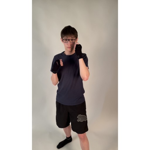 Boxerské obväzy Obväzové pásky 2 x 4 m Bavlnený chránič obväzu čierny