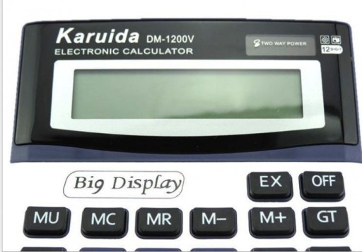 KANCELÁRSKA KALKULAČKA 1200 KK