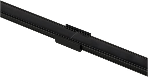 Držiak na priame profily, LED Black Connector, na montáž a pripojenie profilov