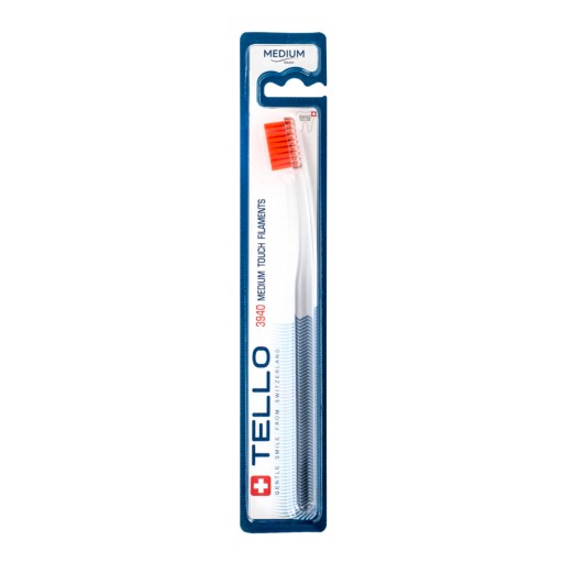 TELLO 3940 Stredná stredná zubná kefka