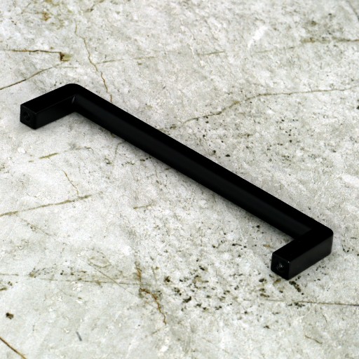 ÚCHYTKA NÁBYTKU KUCHYŇSKÁ SKRIŇKA ÚCHYTKA ZÁSUVKA ÚCHYTKA ČIERNA 160MM