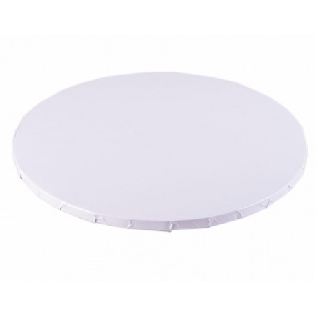 Okrúhla tortová základňa 30cm - BIELA hrubá torta, pečivo, penové torty